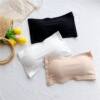 Silk universal straps, protective underware, top with cups, tube top, push up T-shirt, underwear, bra top, “Frozen”, strapless