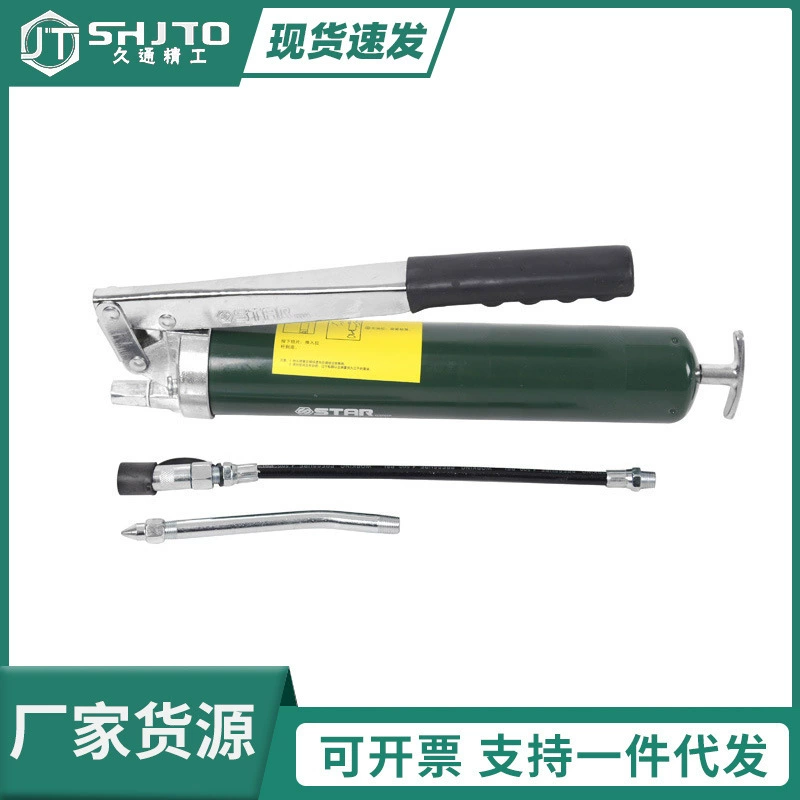 Тип ссуды производителя под давлением высокого давления ручной 400CC трудосберегающий шприц для смазки экскаватор прочный шприц для смазки Shida