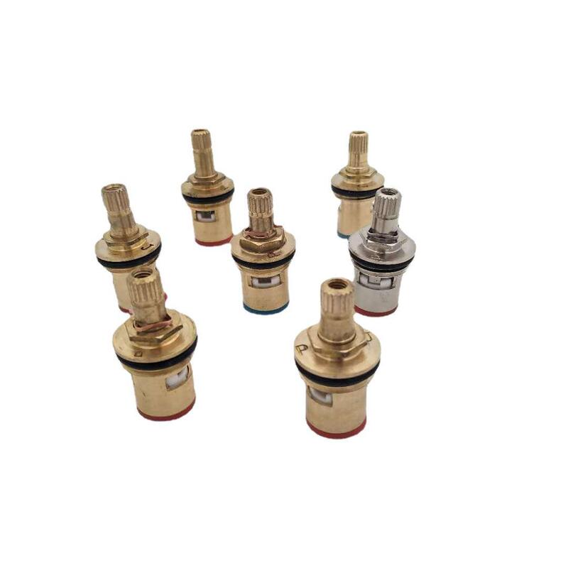 Faucet Accessories Repair Parts Stainless Steel Faucet Copper Valve Core Handle Bathroom Hardware Quick-Open Water Valve