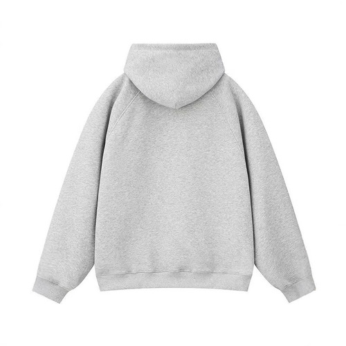 Couple's Hooded Sweatshirt Heavyweight 480 Autumn Winter Solid Color Simple Sweatshirt for Couples Men and Women Trend Brand Top Coat