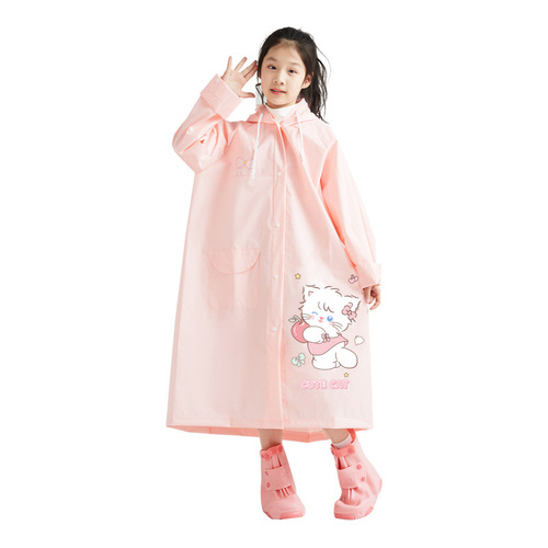 Zhiyu Cute & Fun Team Kids' Raincoats Wholesale with Backpack Compartments — Adorable Rain Ponchos for Boys and Girls with Built-in Backpack Holders