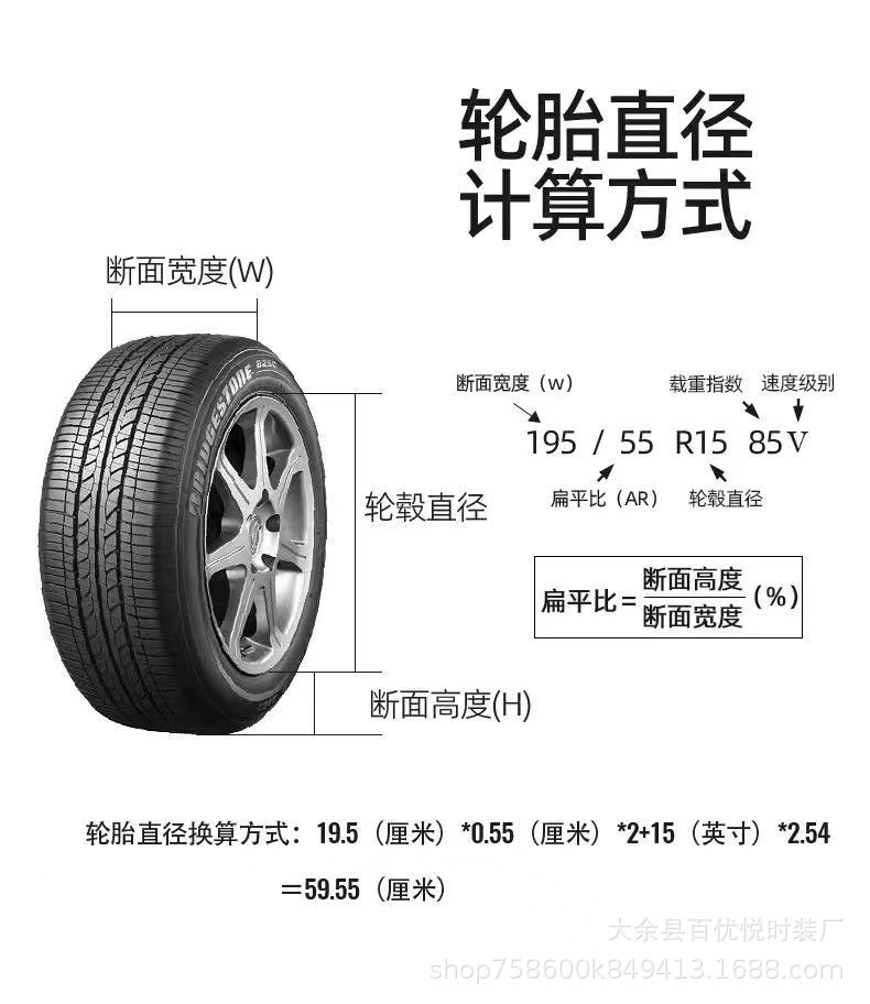 Factory Direct Sales 210D Oxford Cloth Adjustable Car Tire Cover Snow Tire Bag Spare Tire Cover Sun Protection Dust Cover