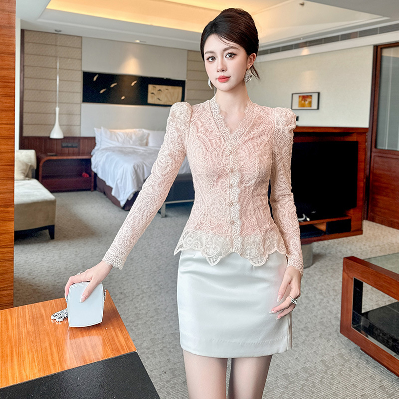 C-4554# miu系秋冬蕾...