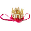 Brand children's lace headband, hair accessory, evening dress suitable for photo sessions, 1 years