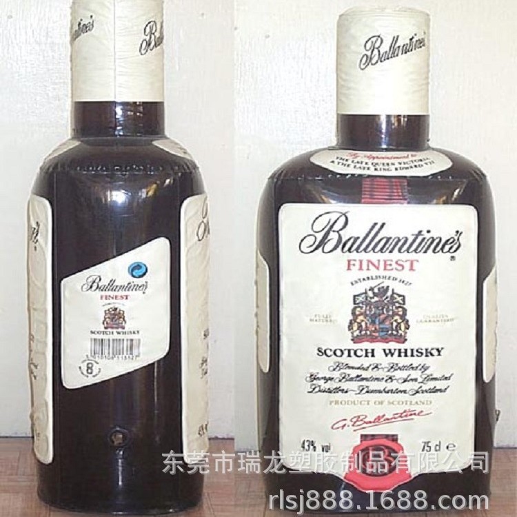 厂家做 pvc充气米酒酒瓶模型 充气各种广告瓶子
