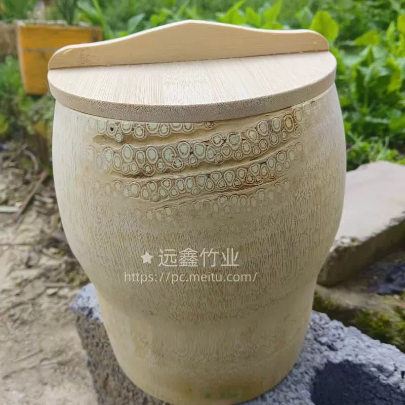 老竹根超大楠竹筒饭竹筒竹根蒸饭竹甄子蒸筒整竹蒸桶
