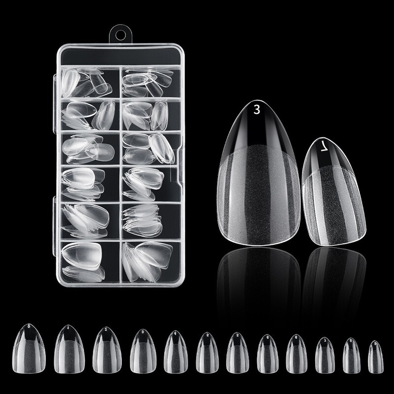 Cross-border New Nail Art Nail Pieces Non-engraved Thin Short Nail Pieces Semi-frosted Traceless Toenail Pieces French 120 Pieces Cross-border New Nail Art Nail Pieces Non-engraved Thin Short Nail Pieces Semi-frosted Traceless Toenail Pieces French 120 Pieces
