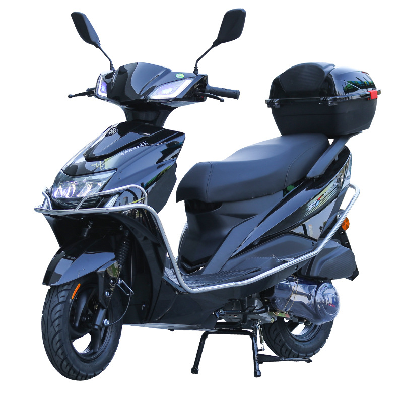 Fabricantes de ventas de motocicletas de dos ruedas 125CC pedal de potencia motocicleta coche de batería coche de combustible al por mayor