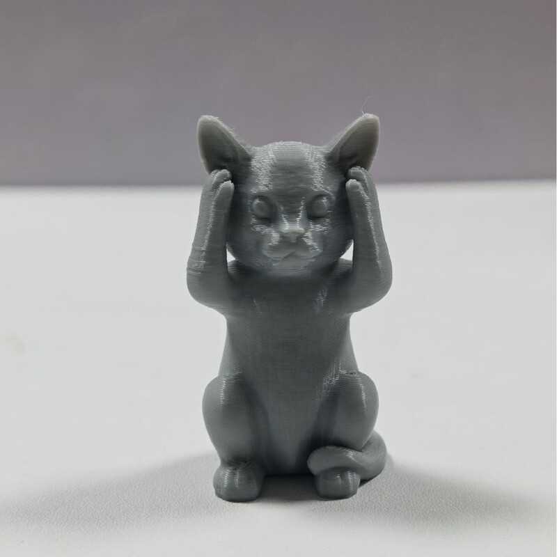 跨境新品勿听勿看勿言的猫万圣节猫咪装饰品摆件|undefined