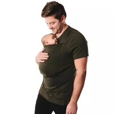 Amazon AliExpress wish canguro papá ropa multifuncional canguro mamá camiseta casual chaleco mujer