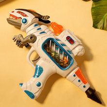兒童電動恐龍玩具槍 多功能震動槍聲光音樂仿真沖鋒槍男孩禮物3-6
