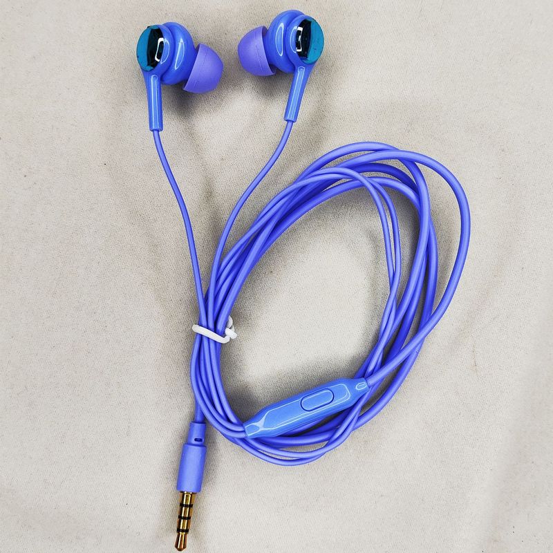 Yuan Factory 製造および卸売有線ヘッドフォン 3.5mm ユニバーサル ハンズフリー マイク付きイヤホン 電気メッキ耳測定 多くの割引|undefined
