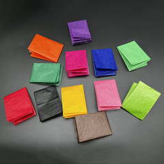 Factory wholesale 23g colored glossy paper, multiple colors available, oil wax paper, colored handmade paper, moisture-proof packaging paper