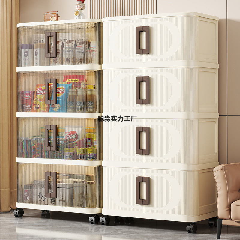 Movable Storage Cabinet, No Installation Required, Organizing Cabinet, 40-70 Sliding Door Storage Cabinet, Large Capacity Storage Rack for Living Room Movable Storage Cabinet, No Installation Required, Organizing Cabinet, 40-70 Sliding Door Storage Cabinet, Large Capacity Storage Rack for Living Room