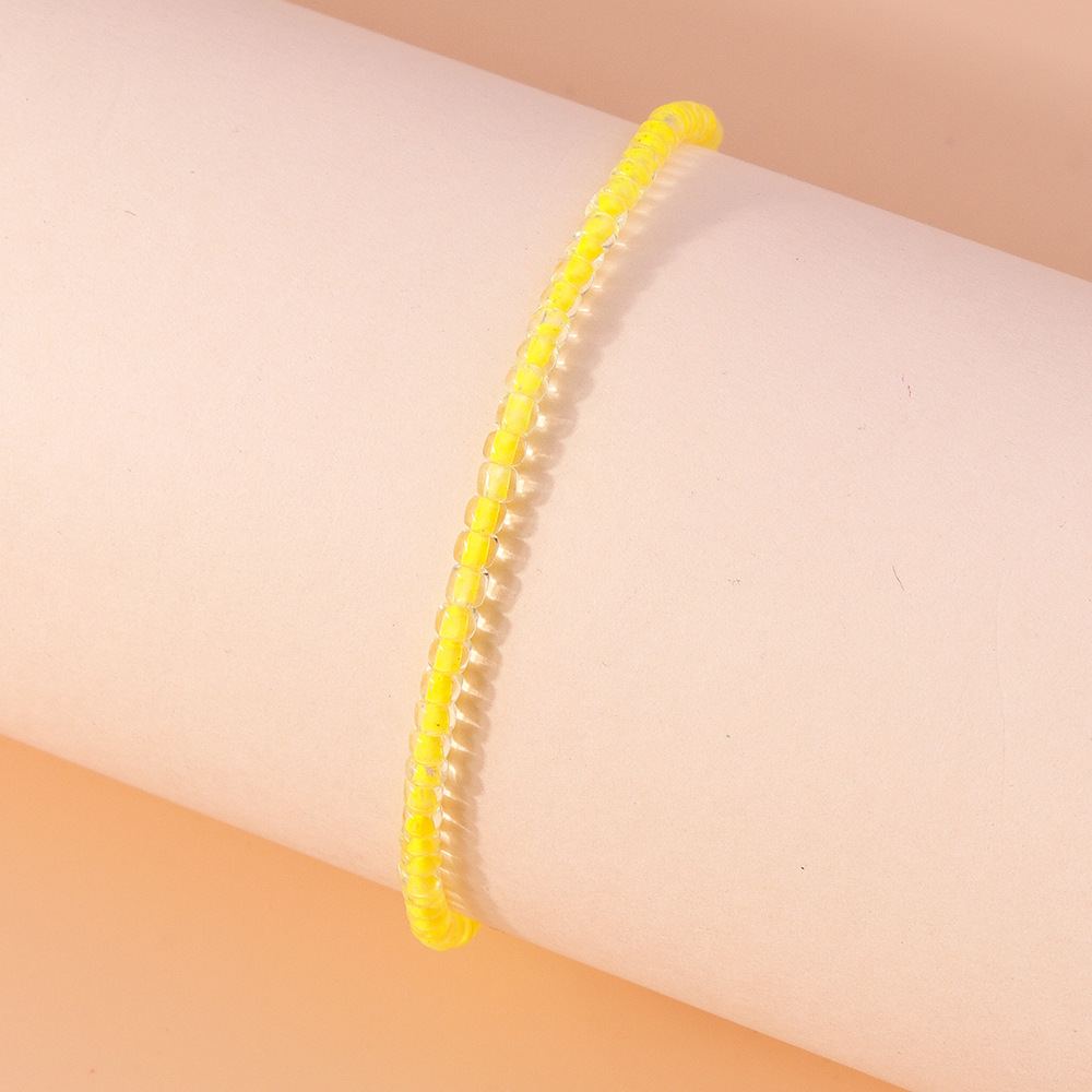 4g Weight Anklet Classification 1 Piece Quantity Holiday, Daily Occasion Plastic, Resin Material Round Pattern Spring&Summer Season Women's Gender Vacation, Classic Style Style Wholesale Jewelry Vacation Classic Style Round Plastic Resin Anklet 10