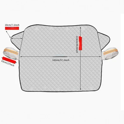 strip mirror cover, Car snow shield
