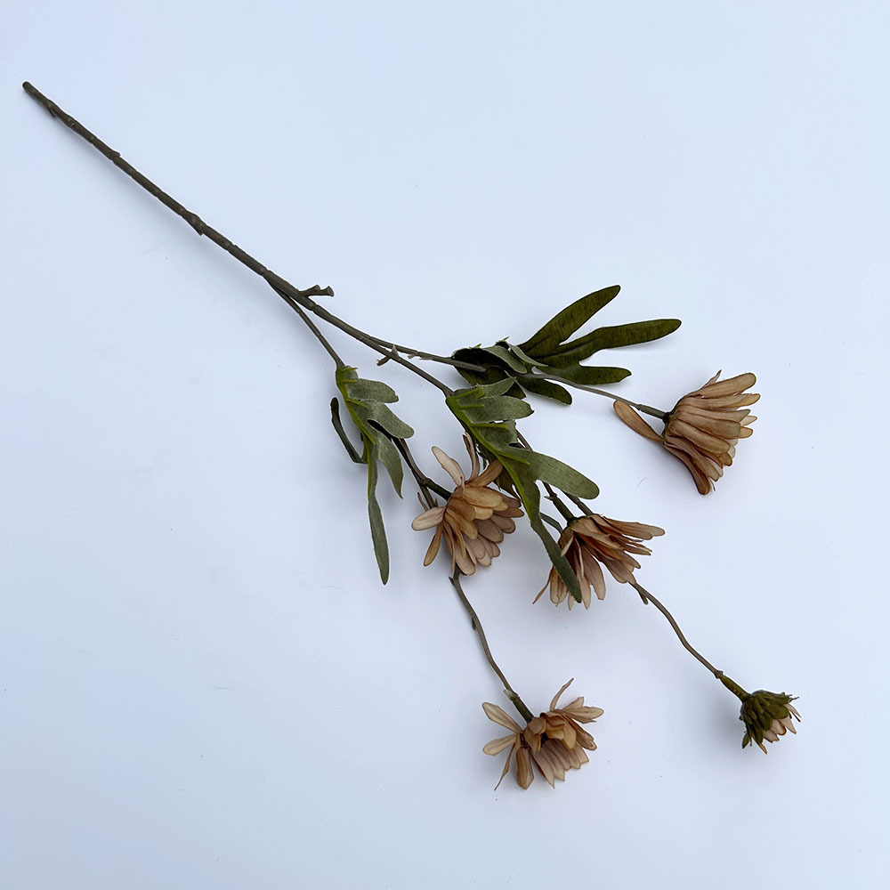 Flores de crisantemo artificiales para boda y decoración_voghion.com