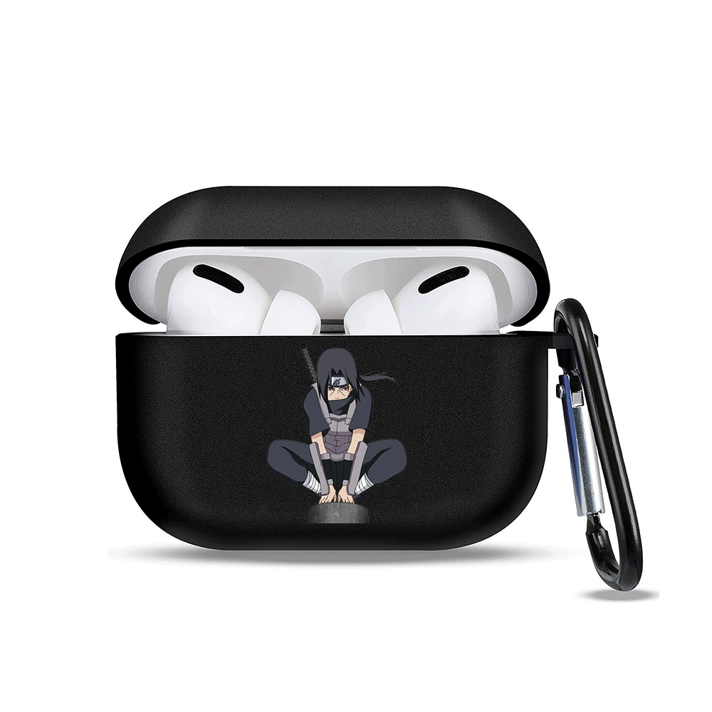 Защитный чехол для AirPods 1/2 от Naruto, Bluetooth-гарнитура AirPods 3-го поколения, Uchiha Wizhi Writer Writing Wheel Eye Men