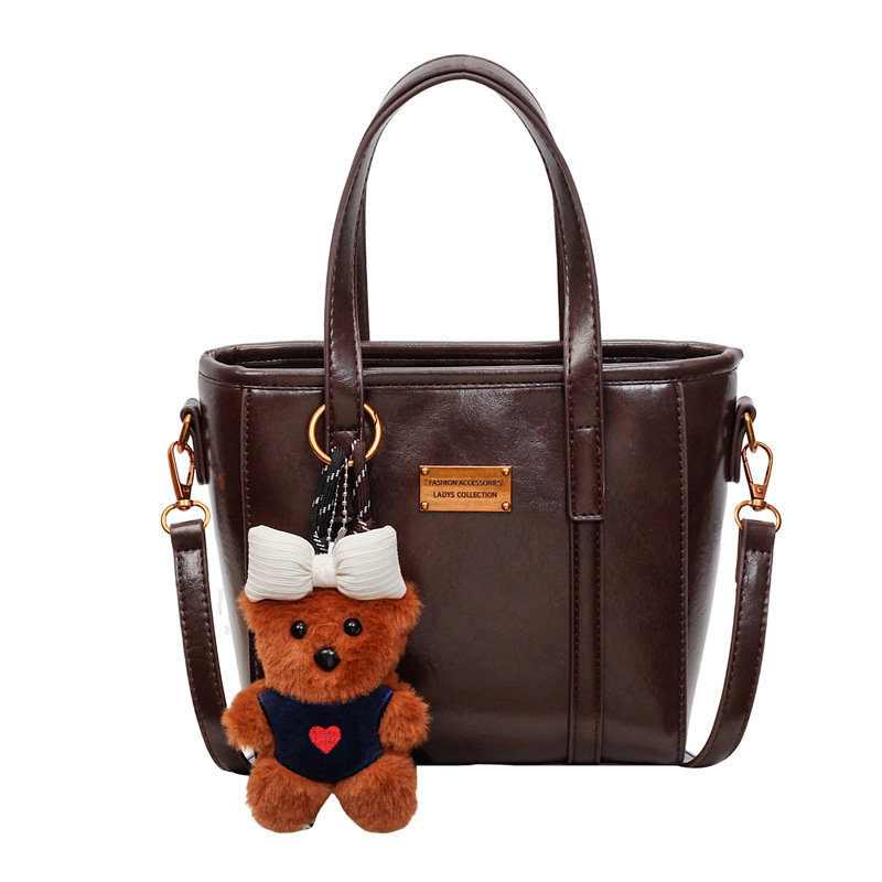 Bolso de mano retro de alto nivel, bolso de balde de agua universal, mujer, otoño y invierno 2025, nuevo tipo de bolso de hombro de moda, bolso de transporte de viaje