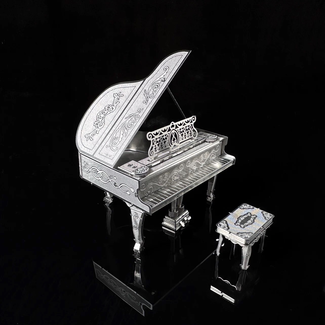 R2D2DIY puzzle de metal 3D hecho a mano modelo tridimensional para adultos Juguetes de puzzle de ensamblaje