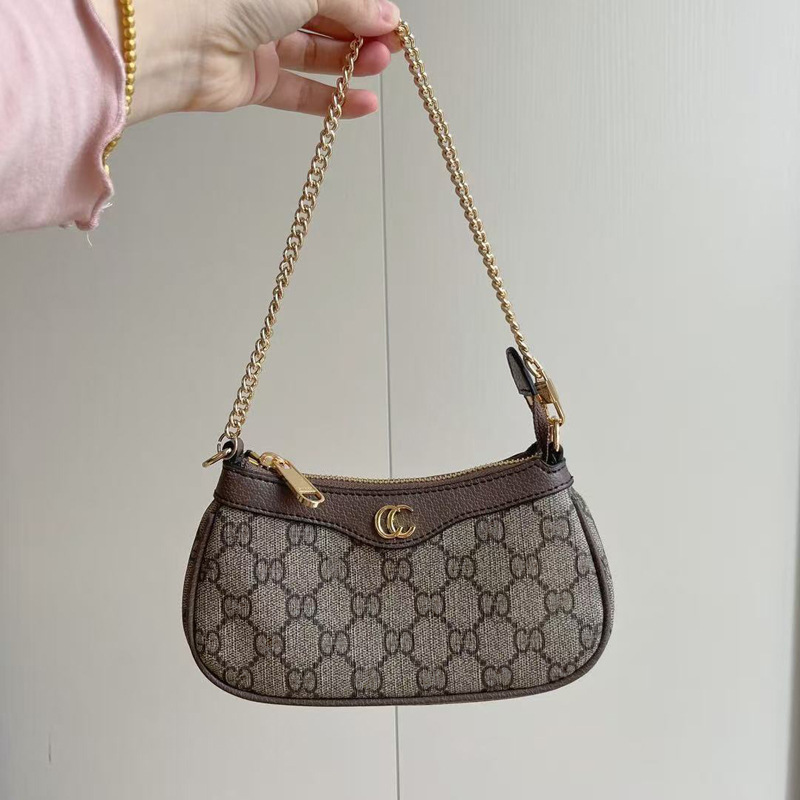 Qadın üçün Ophidia monogram mini çiyin çantası