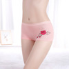 Manufacturer Yun Mengni female flat -footed trousers/flat -footed pants foreign trade running cotton printed lady panties panties panties