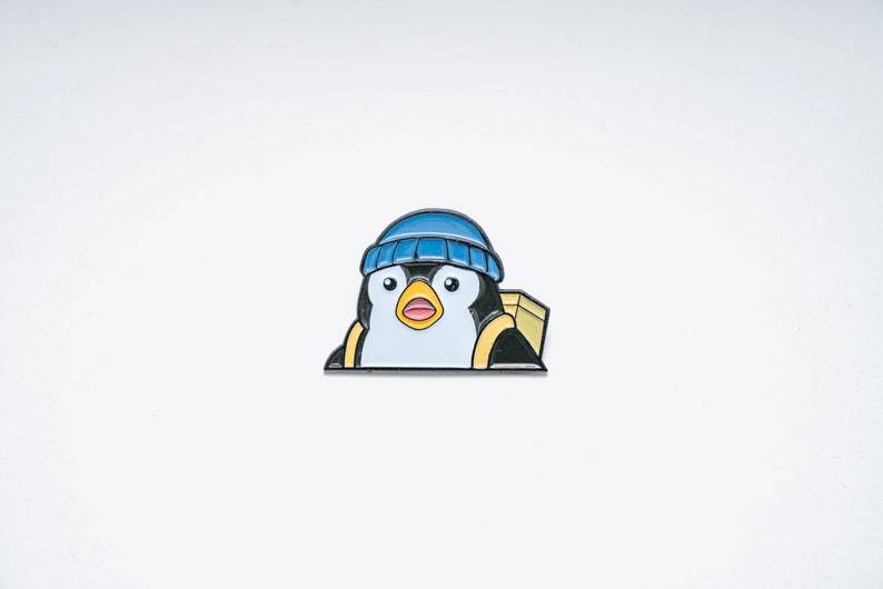 Creative design cute blue trend Japanese brooch