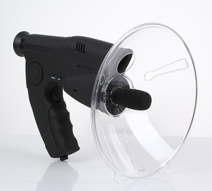 8倍单筒望远镜观鸟仪远程声音采集户外集音器虫鸟拾音器