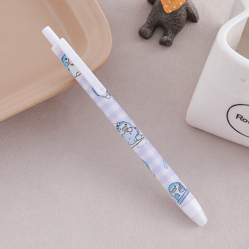 Bolígrafo borrable de alto valor Papelería creativa Bolígrafo de presión de uso fácil para estudiantes Bolígrafo de góner fácil de limpiar Bolígrafo a base de agua de oficina