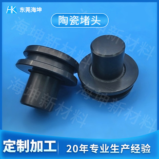 Ceramic Plug Customized T-Type Ceramic Plug, Silicon Nitride Ceramic Insulating Column, High Temperature Wear-Resistant Ceramic Pin Processing Plant