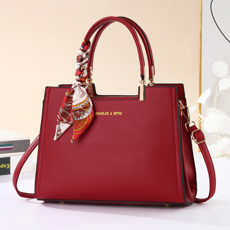 Popular Design Purse Female Tote Bag Designer Women Shoulder Bag Pu Handbags for Women Luxury Mother's Day Gift