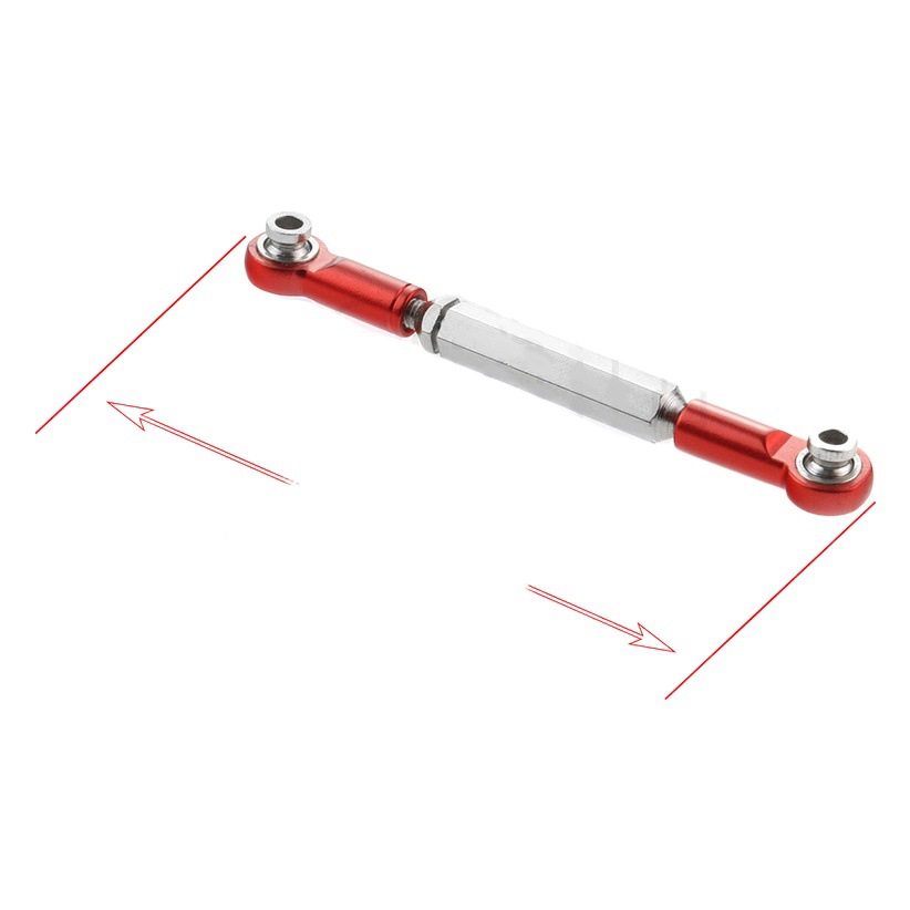 Shiuniu Henglong travieso Dragón Feiyu JJRC coche de control remoto accesorios modificación metal varilla tracción ajustable