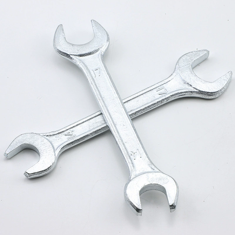Fork, hexagonal long wrench, increased thickness, clips included
