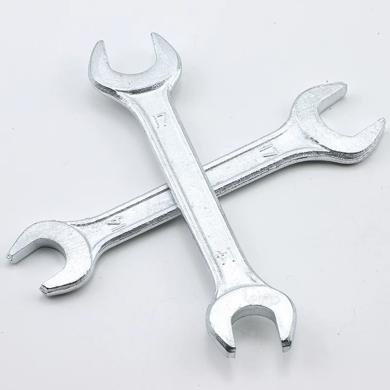 Fork, hexagonal long wrench, increased thickness, clips included