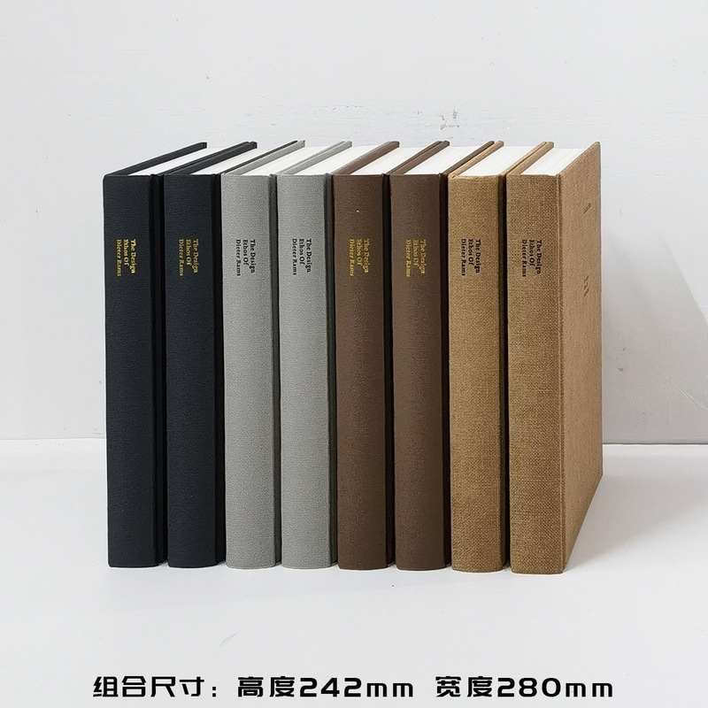 高級質感リネン表面装飾本モデルルームホーム雑誌広告ページめくり英語模擬本|undefined