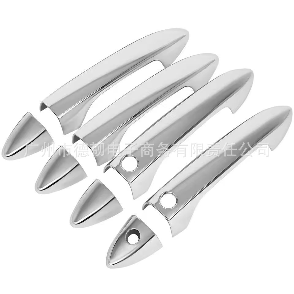 Suitable for 14-17 Models of Honda Accord, Glossy Black Handle Stickers for the Ninth Generation and Ninth Generation Half Accord Door Handle Decoration