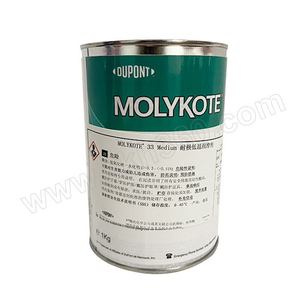 MOLYKOTE ?  33M 润滑脂极低温硅脂轴承润滑剂33M 米白色1kg/1罐