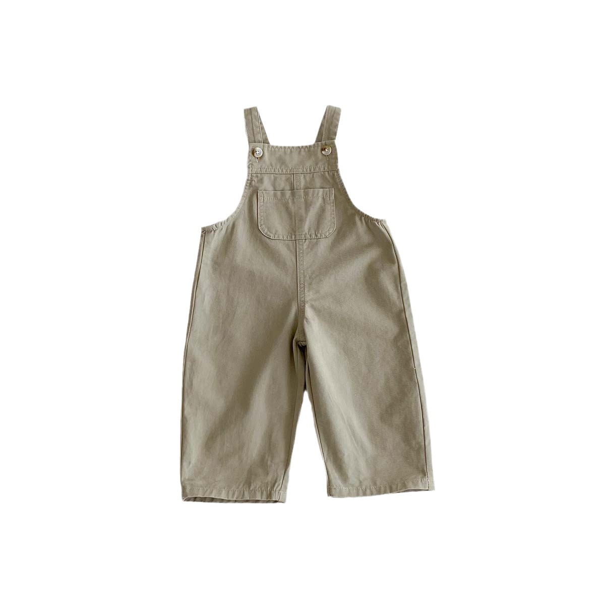 2025 韓国風子供服ベビーオーバーオール秋デニムジャンプスーツ西洋スタイル男性と女性のベビーカジュアルトレンディ子供