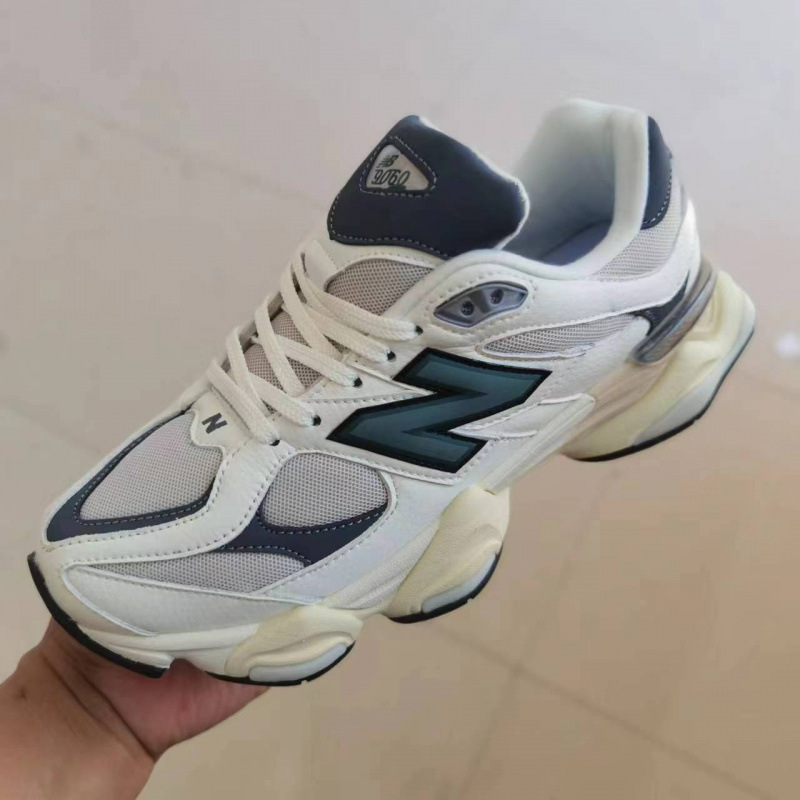 New Balance NB9060 zapatos de corrida retrógrados para hombres y mujeres con alta transpiración a prueba de agua.