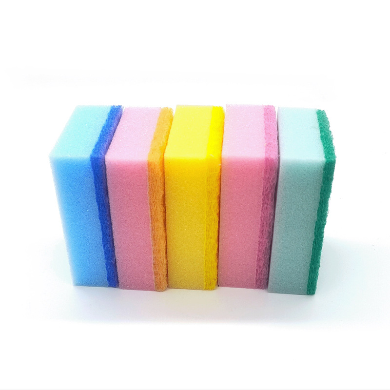 Esponja para Lavar Platos de Doble Cara 10x7x3cm de Esponja Desengrasante para Cocina