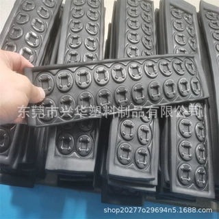 EVA热压成型厂家定制高难度异型加工EVA海绵贴合涤纶布冷压制品