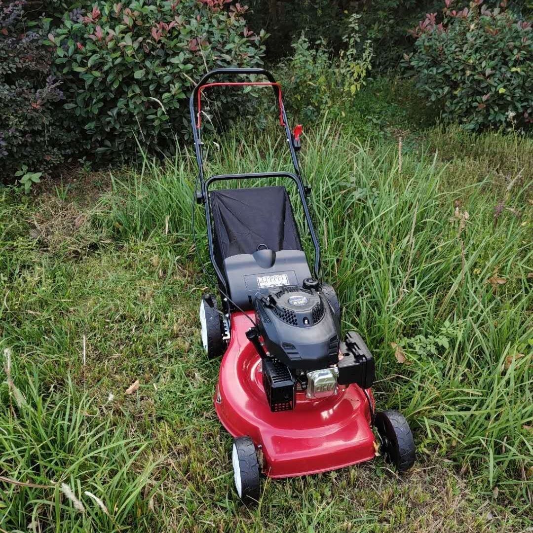 汽油割草机本田宗申草坪机手推自走四冲程除草割草机手推式割草机