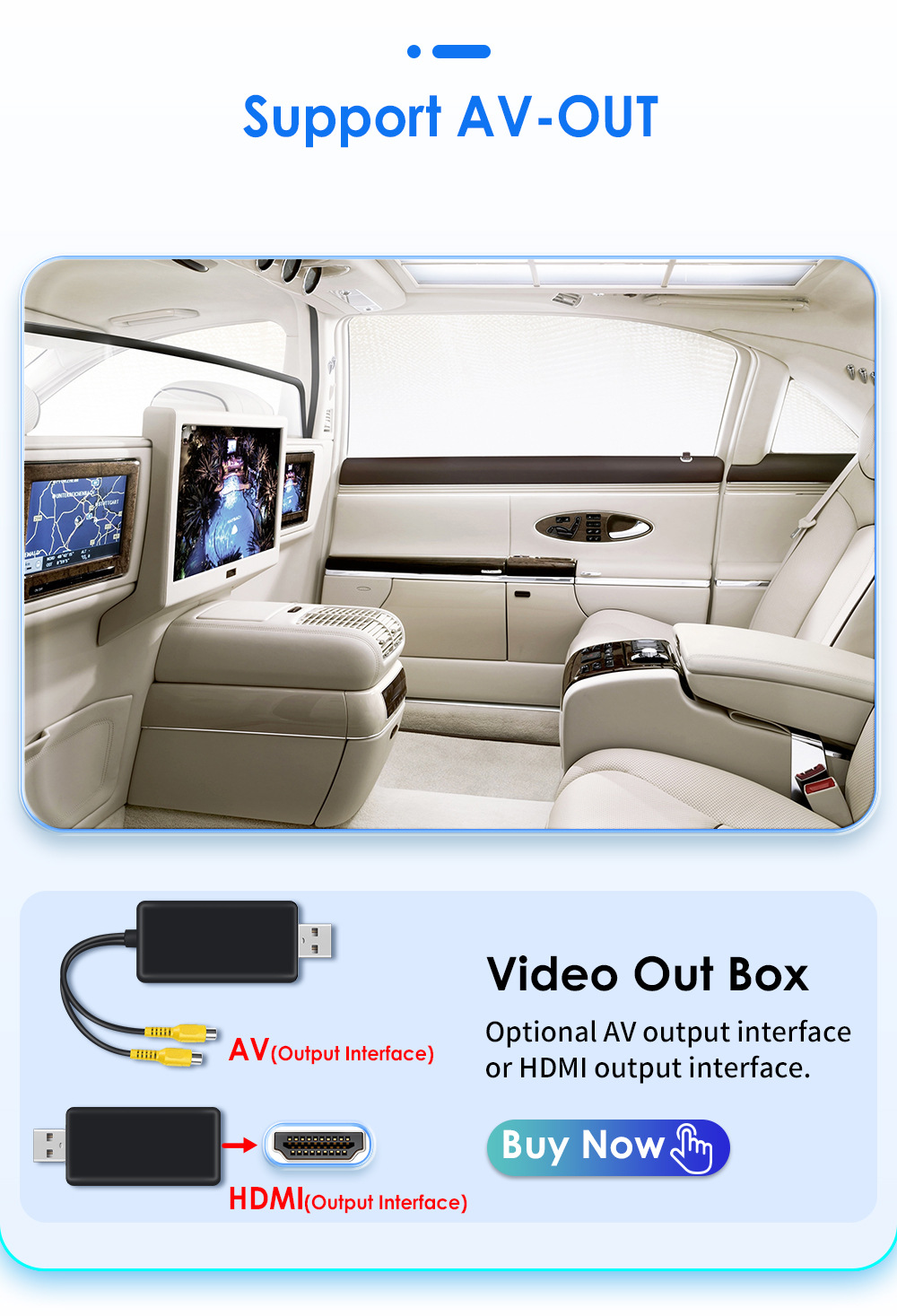 Cross-border 9-inch 10-inch universal machine Android smart car large screen navigation player reversing image all-in-one machine