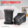 150 Square Vientiane Breathing Basin - black with base, outer diameter 14.9CM