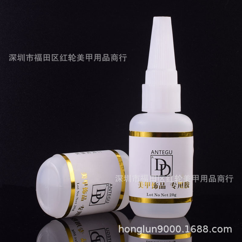 WL nail DD glue quick-drying nail jewelry glue metal alloy sticky diamond classic diamond glue 20g WL nail DD glue quick-drying nail jewelry glue metal alloy sticky diamond classic diamond glue 20g