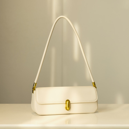 Wholesale Fashion Women's Handbags 2024 Spring New French Underarm Baguette Bag, Versatile Trendy Shoulder and Handheld Commuter Bag
