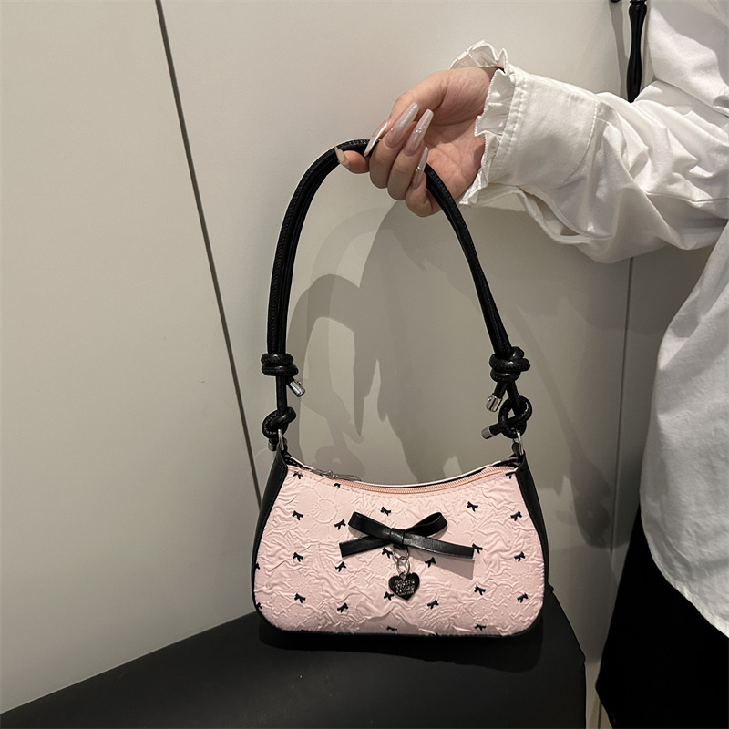 ニッチホットガール甘くてクールな三日月ショルダーバッグ女性のパーソナライズされたカジュアルハイエンド通勤やショッピング新しいクロスボディバッグ|undefined