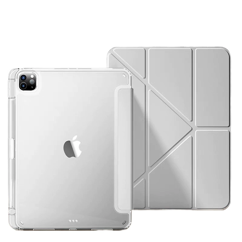 Защитный чехол для iPad, совместим с 11-дюймовым (2024/2025 Pro, Air) и Mini 8.3/10.2, магнитная складная подставка, слот для стилуса