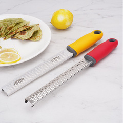 Stainless steel round hole cheese grater chocolate cheese lemon grater shredder cutter multi-function lemon grater home kitchen