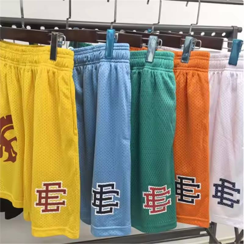 Carefully Selected Eric Emanuel American Fashion Brand Ee Summer Gym Sports Jogging Training Mesh Breathable Shorts